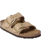 Birkenstock Arizona Big Buckle Lenb Sandcastle Kvinde Sandcastle Flade...