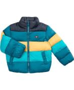 Tommy Hilfiger Rugby Stripe Puffer Jacket Str 5 år / 110 cm - Rugby St...