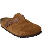 Birkenstock Boston Leve Braided Mink Kvinde Brown Slip-ins Str 41 - Læ...