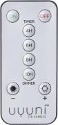 Uyuni Remote Control 4/6/8/10h Timer, 3x Dimmer - 4 x 8,6 cm Silver - ...