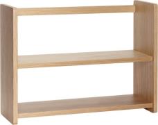 Hübsch Nomad Shelf Double Natural Natur Str L60 x B20 x H44 cm. - Hyld...