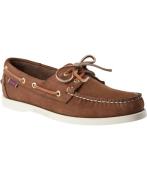 Sebago Docksides Portland Nubuck Mand Brown Sejlersko Str 42 - Læder h...