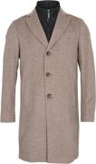 Sand Cashmere Coat Sultan Tech Mand Mink Beige Frakker Str 48 Cashmere...