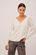 Magasin Cindi 4 RWS Wool Kvinde Cream Cardigans Str L Uld