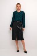 Cream Crcandi Skirt Kvinde Pitch Black Midi Nederdele Str 40 - hos Mag...