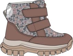 Wheat Winterboot Millas Tex Winter Flowers Støvler Str 32 - Uld hos Ma...