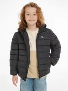 Calvin Klein Inst. Logo Light Padded Jacket Str 8 år - Beh Vinterjakke...