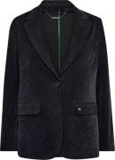 Mos Mosh Mmmary Shimmer Blazer Kvinde Dark Blue Blazere Str 40 - hos M...