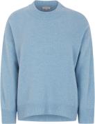 esmé studios Escleo Oneck Knit Kvinde Kentucky Blue Mélange Sweaters S...