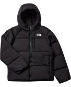 The North Face B North Down Hooded Jacket TNF Blac Str L - Sort Vinter...