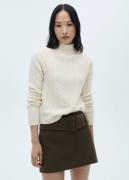 MANGO Sweater. - Seedsper Kvinde Light Beige Sweaters Str XXS - hos Ma...