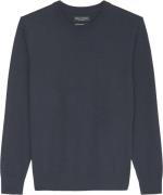 Marc O’Polo Crewneck Mand Dark Navy Sweatshirts Str L - Bomuld hos Mag...