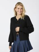 Neo Noir Muscado Knit Cardigan Kvinde Black Sweaters Str 40 - hos Maga...