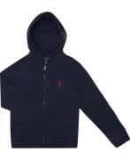 Polo Ralph Lauren Cottonblend-fleece Hoodie Str L Drenge - Blå Sweatsh...