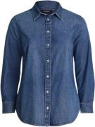 Lauren Ralph Lauren 2X1 Denimshirt Kvinde Harvest Wash Skjorter Str 2X...