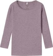 Name It Nmfkab LS TOP Noos Str 92 - Elderberry/melange Toppe hos Magas...