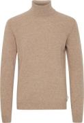 Casual Friday Cfkarl Roll Neck Bounty Knit Mand Silver Mink Melange Ca...