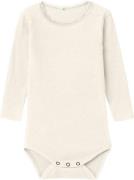 Name It Nbfkab LS Body Noos Str 92 - Summer Sand Langærmede Bodies hos...