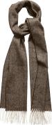 ETON Brown Herringbone Wool Scarf One Size - Halstørklæder hos Magasin