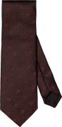 ETON Dark Red Polka Dot Grenadine Silk Tie 80 - Slips hos Magasin