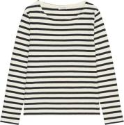 Marc O’Polo Tshirt, Long Sleeve, Boat Neck, st Kvinde Multi Kortærmede...