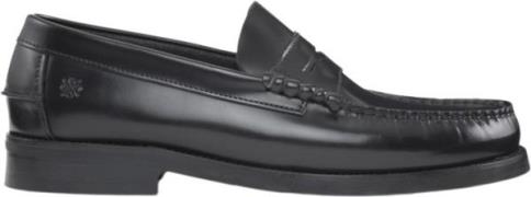 Playboy Dallas Mand Black Loafers Str 41 - Læder hos Magasin