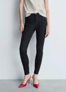 MANGO Anne Skinny Jeans High Rise Kvinde Black Jeans Str 40 - Denim ho...