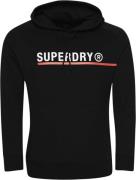 Superdry Code Tech Graphic Hood L - Hættetrøjer hos Magasin