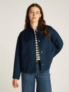 Tommy Hilfiger DF Wool Bomber Jacket Kvinde Dark Night Navy Overgangsj...