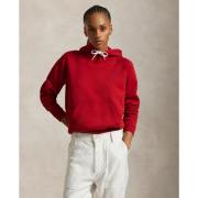 Polo Ralph Lauren Arctic Fleecelsl-sws Kvinde Madison Red Sweaters Str...