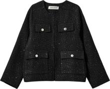 Sofie Schnoor Jacket Str 8 år / 128 cm - Black Overgangsjakker Polyest...