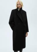 MANGO Coat. - EYE Kvinde Black Overgangsjakker Str S - hos Magasin