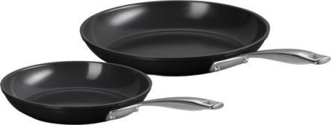 Le Creuset Ceramic Stegepande sæt 24+28cm No Colour Str 18cm - Stegepa...