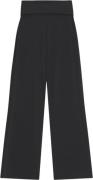 Moshi Moshi Mind Pure Pants Kvinde Black Wide Jeans Str L - hos Magasi...