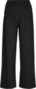 Rosemunde Borneo Trousers Kvinde Sort Bukser Med Brede Ben Str L - hos...