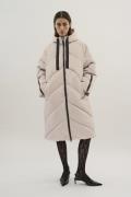 Karen by Simonsen Kbpolly Long Jacket Kvinde Tuffet Dunjakker Str 40 -...