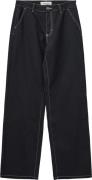 Sofie Schnoor Trousers Kvinde Navy Bukser Med Brede Ben Str 40 - Bomul...