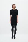 InWear Solanaiw Dress Kvinde Black Midi Kjoler Str L - hos Magasin