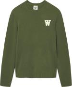 Wood Wood Wwtay AA CS Jumper Kvinde Army Green Langærmede Bluser Str L...