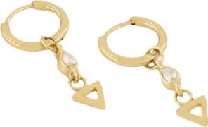 My Jewellery Drop Triangle Earrings - Creoler hos Magasin