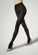 Wolford Satin Touch Dots Tights Strømpebukser Str XL - hos Magasin