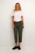 Kaffe Kasakura HW Cropped Pants Kvinde 190414 Bukser Med Lige Ben Casu...