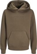 Jack & Jones Jjestar JJ Sweat Hood Noos JNR Str 128 Drenge - Canteen/l...