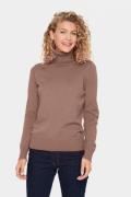 Saint Tropez J2046, Milasz Rollneck Pullover Kvinde Antler Melange Swe...