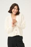 Kaffe Kavilma Cardigan Kvinde Chalk Cardigans Str L - hos Magasin