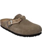 Birkenstock Boston Braided Leoi/leve Taupe Kvinde Taupe Flade Sandaler...