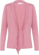 Saint Tropez Milasz Tie Cardigan Kvinde Foxglove Melange Cardigans Reg...