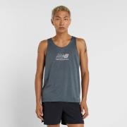 New Balance Athletics Reflective Graphic Tanktop L - Baselayer hos Mag...