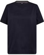 BOSS Elphi2 Kvinde Dark Blue Kortærmede T-shirts Str L - hos Magasin