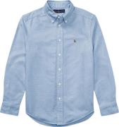 Polo Ralph Lauren Oxfordls Bd-tp-sht Str L - Blue Skjorter hos Magasin